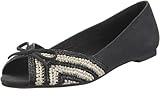 Buffalo London Women's Ballet Flats, Black Black 38, 8.5
