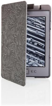 Verbatim Folio Case with LED Light for Kindle 4 and 5 (only) , Slate Silver 98079