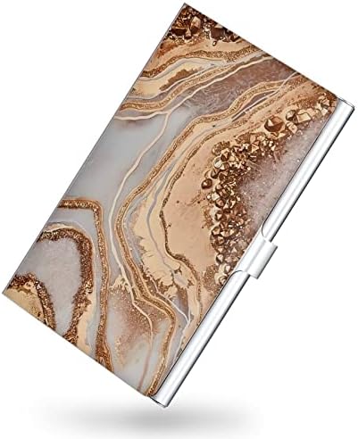 xiviers Business Card Holder，Color Printing Men's and Women's Business Card Case，Ultra-thin Metal Business…