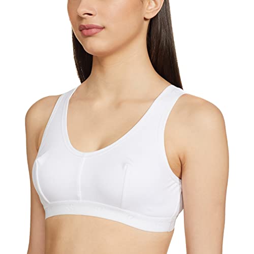 Rupa Softline Women's Cotton Wire Free Casual Sports Bra (1064