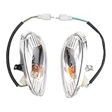 GOOFIT Turn Signal Light Replacement for GY6 50cc Chinese Scooter Moped White