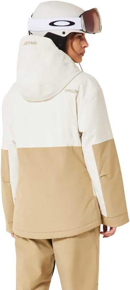Oakley Womens Thermonuclear TBT Insulated Anorak, Mist/Pebble, Large