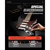Donner, DST-152B 39 Electric Guitar Kit HSS Pickup Coil Split with Amp, Bag, Accessories, Black Solid Body Guitarra Electrica