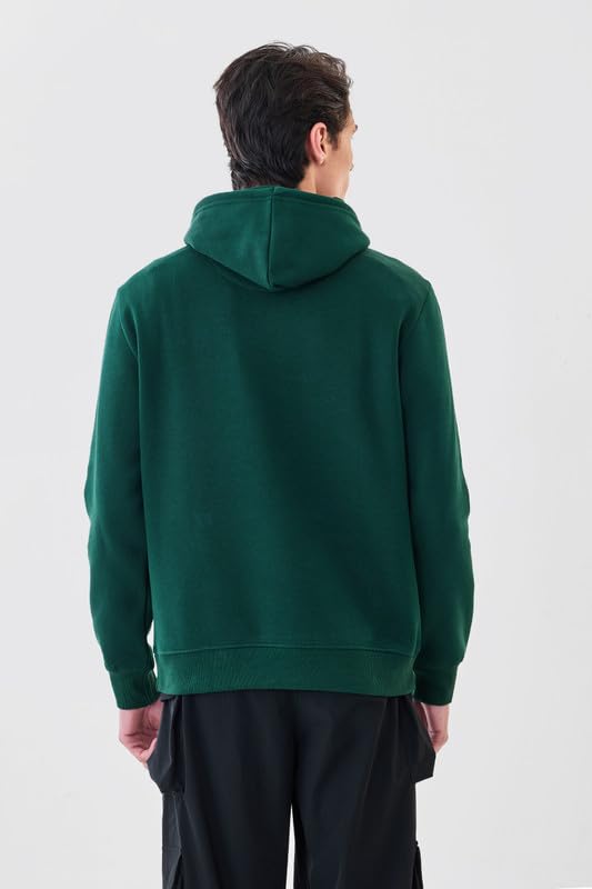 Image of SNITCH Men Casual Hoodie| Oversized Fit Hooded Neckline with Graphic Print & Long Sleeve| Soft Cotton-Polyester Blend for Daily Winter Wear & Streetwear