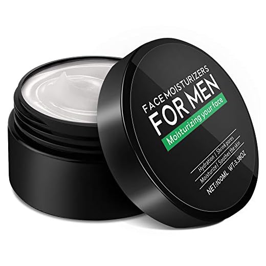 Face Moisturizer for Men, Lifelj Anti Aging Men's Face Cream Moisturizer Skin Care Anti Wrinkle Reduce Fine Lines,Natural and Organic Hydration Mens Face Lotion (black)