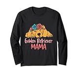 Photo Gallery best golden retriever mama ever flower design festa della mamma maglia a manica Photo Gallery best golden retriever mama ever flower design festa della mamma maglia a manica