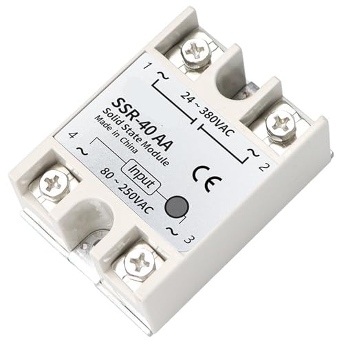 SSR-10AA Relais statique monophasé AC-AC 10A contre l'usure des contacteurs mécaniques