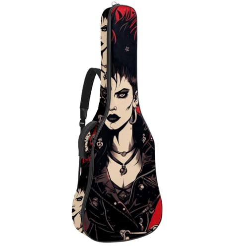Sac pour guitare acoustique étanche antichoc à plusieurs poches