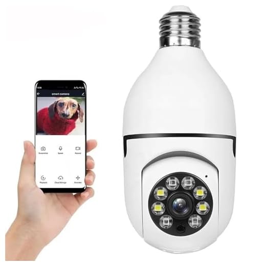 X W EI UNION WiFi Security Camera Bulb