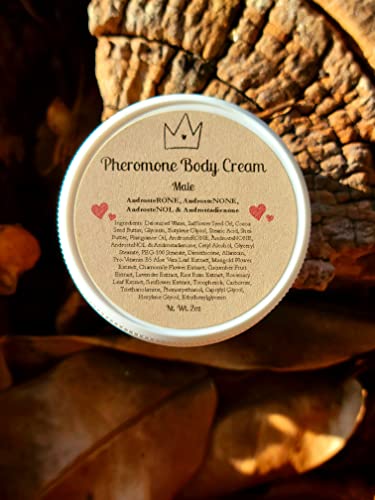 Nana's Garden Pheromone Body Cream 2oz Mens (AndrosteRone + AndrosteNone + Androstadienone + Androstenol)