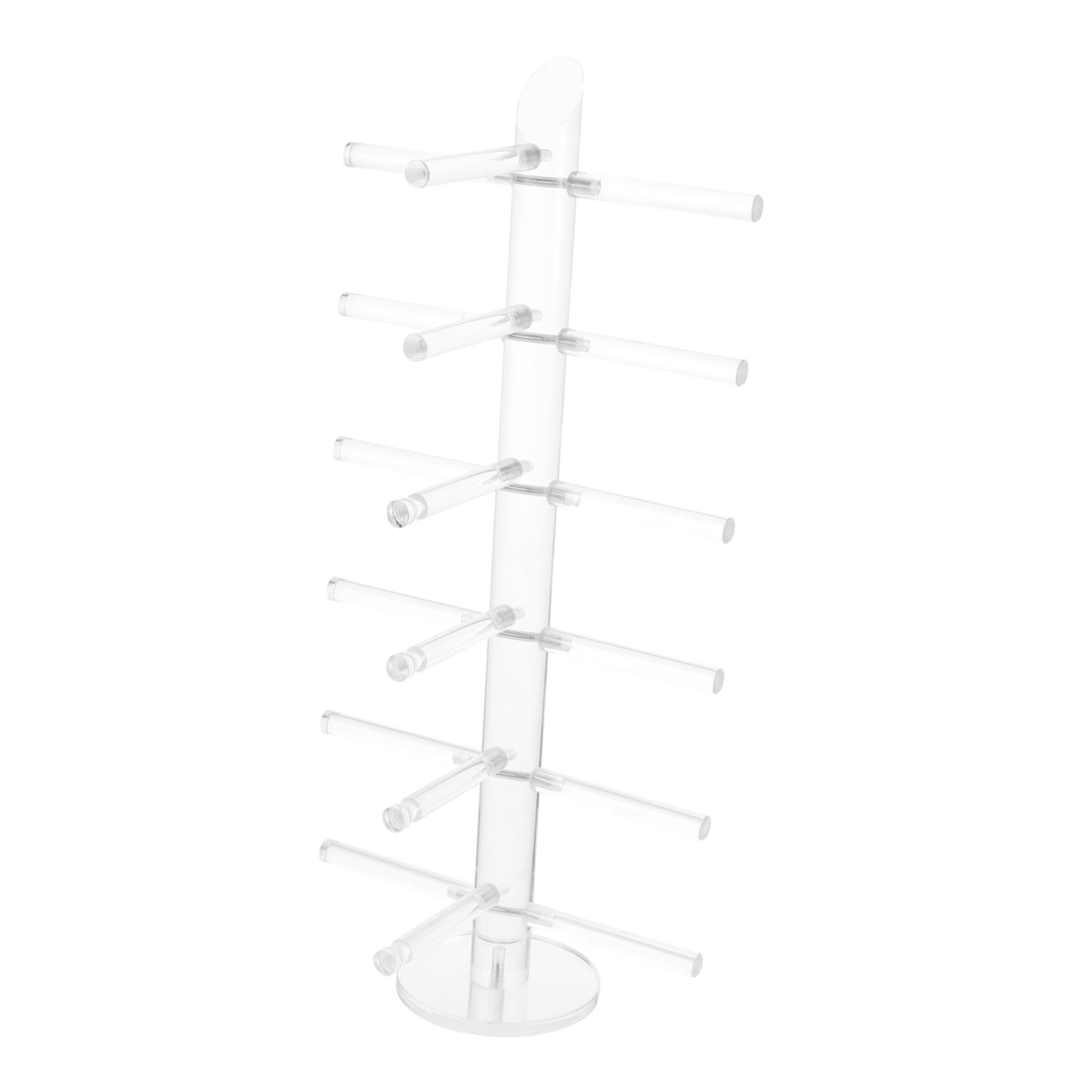 Estante Transparente para Gafas de Acrílico Estructura Sólida y Diseño Simple para Organizar Gafas de Sol en Tienda o Uso Personal