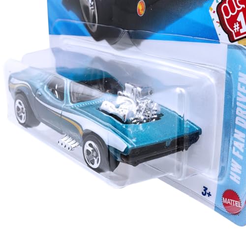 Image of Hot Wheels 1:64 Rodger Dodger HW Fan Driven Ages 3 and Up 19 /250 (Blue)