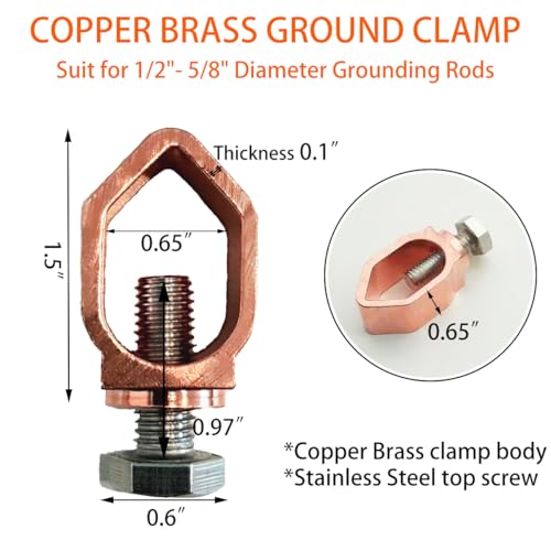 Conector mecánico para varilla Copperweld 5 Imagen adicional