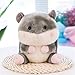 CACAIMAO Simuliertes Tierplüschtier, Bequemes Kissen, Kreatives Erwachsene Und Kinder, Kinderpuppe, Panda-Elefantenpuppe Height 18cm
