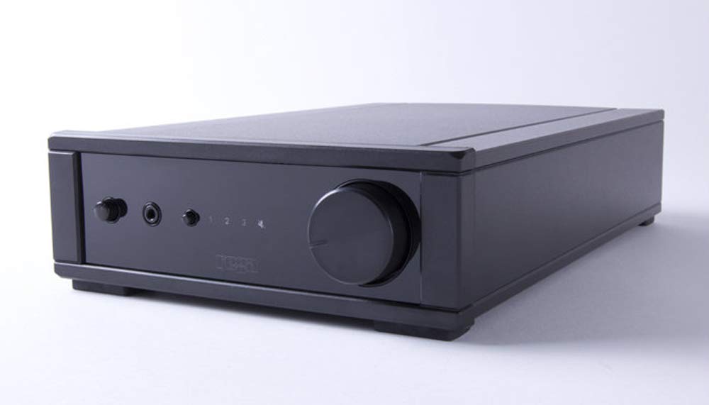 Rega IO - Amplificatore integrato con stadio fono integrato, 30 W per canale e presa per cuffie