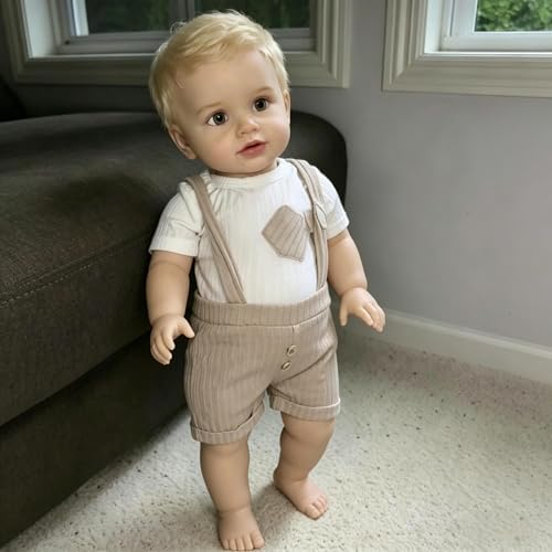 RXDOLL Muñecas de bebé Reborn de gran tamaño de 26 pulgadas, muñecas realistas de niña recién nacida, hechas a mano, de vinilo suave, de aspecto real, muñecas de bebé recién nacidas, regalos de