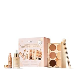 ICONIC LONDON Luxury Makeup Set for Glowy, Radiant Skin and Highlighted Finish, Perfect for Gifting, Long-Lasting, Cruelty-Free, Vegan Makeup