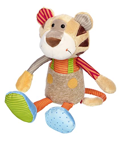 Sigikid 42852 Tiger, patchwork sweety przytulanka