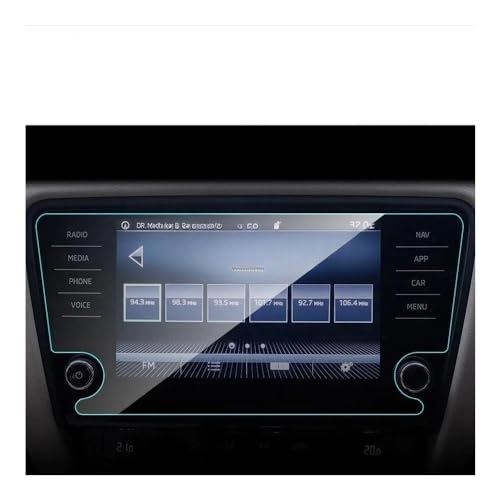 Protection écran GPS Octavia en TPU ultra résistant et anti-rayures 8"