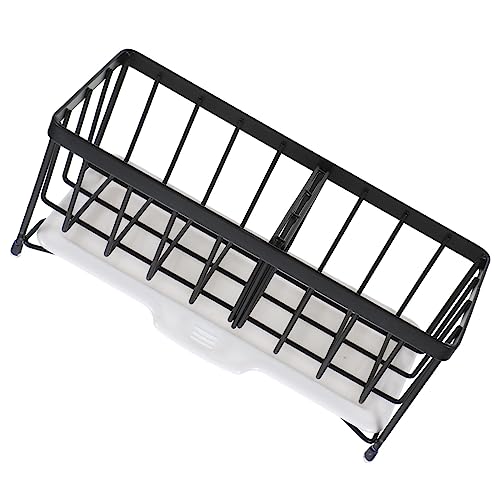 VALICLUD Cesta de Drenaje de Esponja Inoxidable Soporte de Encimera con Drenaje Organizador Multifuncional Cocina y Esponjas y Jabones