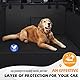 Zanfqvo Kofferraumschutz Hund mit Seitenschutz & Ladekantenschutz - Universal Kofferraummatte wasserdicht & Kratzfest, Schutzdecke für Auto Kofferraum