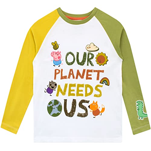 Peppa Pig Camiseta para Niños Multicolor 3-4 años