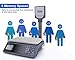 NTEP Certified Price Scale with Pole 60lb Legal for Trade Commercial Price Computing Scale Retail Scales w/LCD Dual Screen Displays for Farmer Meat, Deli, Lb/Oz/Kg