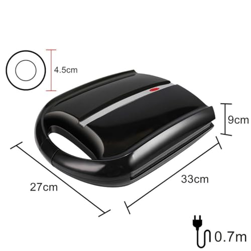 Donut Maker - 1400W Doughnut Machine with Double Side Heating, Thermostatic Control, Teflon Coating, 16 Holes for Home and Snack Street Use - Image 6