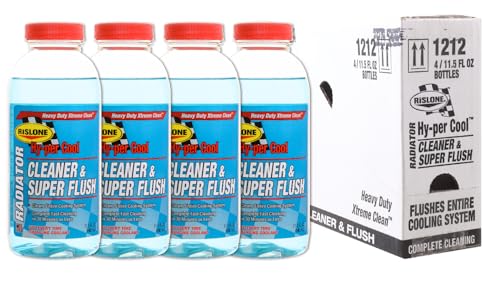 Rislone Hy-per Cool Cleaner & Super Flush, 11.5 oz, Pack of 4