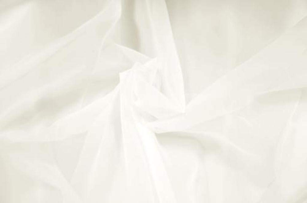 deco home | Gardinen Store Voile Vorhang mit Kräuselband, transparent Creme, in verschiedenen Größen | 450 x 260 cm