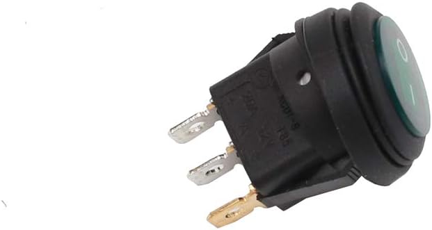 Crаzу Dеаlѕ Lightronic Waterproof Round Rocker Switch On-Off Control 12V 20 Amp 3 Pins Green Led Switch(5PCS, Green) Hоttеѕt Sаlеѕ Lightronic Waterproof Round Rocker Switch On-Off Control 12V 20 Amp 3 Pins Green Led Switch(5PCS, Green)