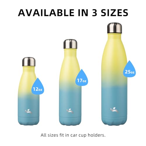 Image of Konokyo 24 Pack 17 oz Insulated Stainless Steel Water Bottle