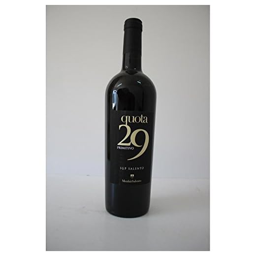 Quota 29 Primitivo Salento Menhir italienischer Rotwein (0,75l Flasche)