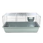 Little Friends Premium Rabbit 80Cm Rabbit and Guinea Pig Cage, Grey