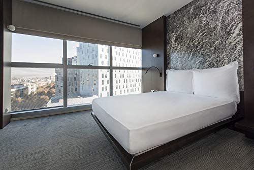 B-Sensible in bedding protection is all you need Funda Completa antichinches, Impermeable y Transpirable, de Tencel, Color Blanco, 90 x 190, para colchones de 20cm