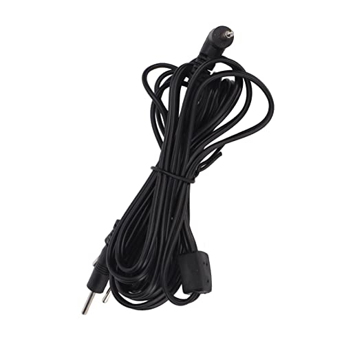 Wires, Copper Foil Wire PVC Cover 2.5mm Elbow Plug 5pcs Pin Electrode Wires Black for Beauty Salon