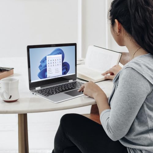 PRIXTON Ordenador Portátil Convertible Flex Pro con Pantalla Táctil de 11.6”, Windows 11 Home, Procesador Intel Celeron N4020, Memoria 4GB RAM / 128GB, Teclado en Español - imagen 9