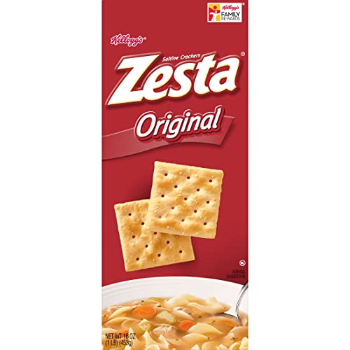 Zesta Saltine Crackers, Soup Crackers, Original, 16oz Box (1 Box) | Thin And Crispy - image 6