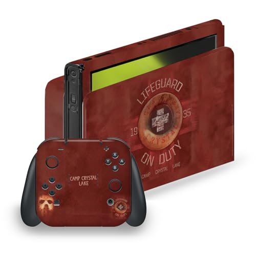 Vinyle Autocollant Friday The 13th 2009 pour Console Nintendo Switch OLED