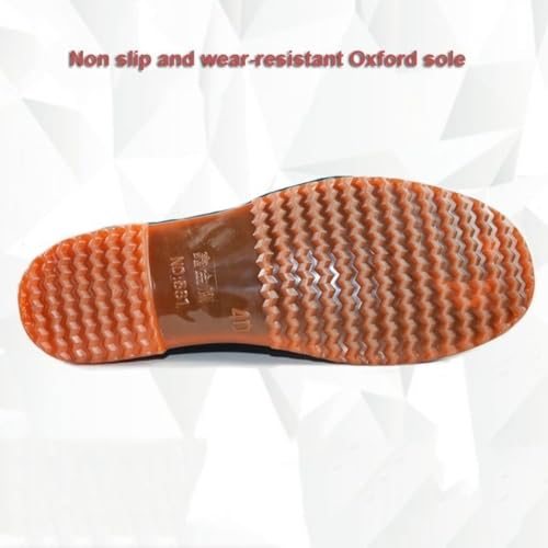Botas de pesca de PVC de 80cm impermeables con hebilla para vadear 6