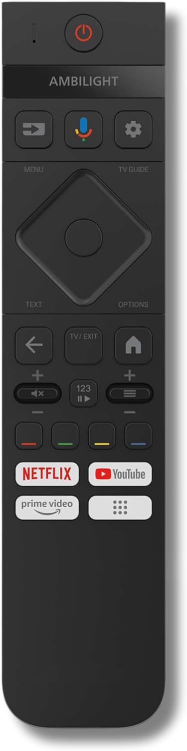 Arkaia Replacement Remote Control for Philips TVs