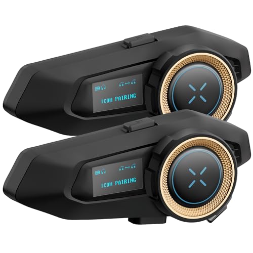 Amazon | Vaculim バイクインカム Bluetooth 5.3 液晶表示 バイク用