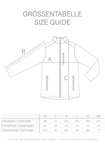 MARIKOO Designer Damen Übergangs Jacke leicht gefüttert Kapuze kurz B659 [B659-Erdbeer-Navy-Gr.XXL]