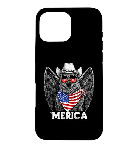 Mothman Cryptozoology Cryptid �A�����J���� �o���_�i �X�}�z�P�[�X iPhone 16 Pro Max �p