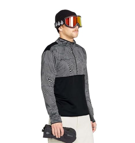 Volcom Men's Gridlock Mock Neck Fleece