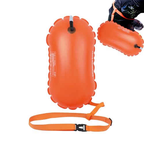 Boyador Flotante Bolsa Seca | Flotador de Seguridad para Natación Bolsa Seca Impermeable,Accesorios Flotantes de Natación para Río Playa Lago Kayak Jardín Triatletas Exterior