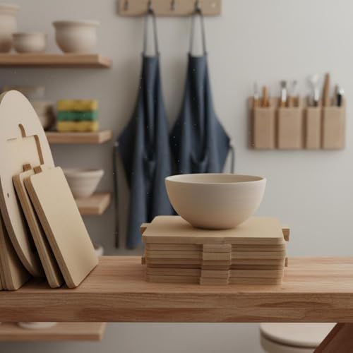 Planche de séchage argile pour optimiser l'espace de votre studio de poterie - 6