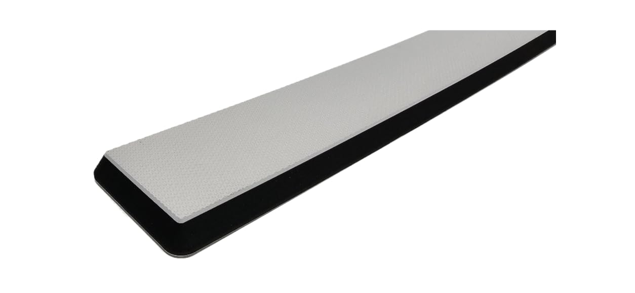 Next Level IncSeaDek Bolster Pad 3M Adhesive Backing | Fishing/Boating Tools | Marine Coaming Bolster | Cool Gray Over Black Embossed