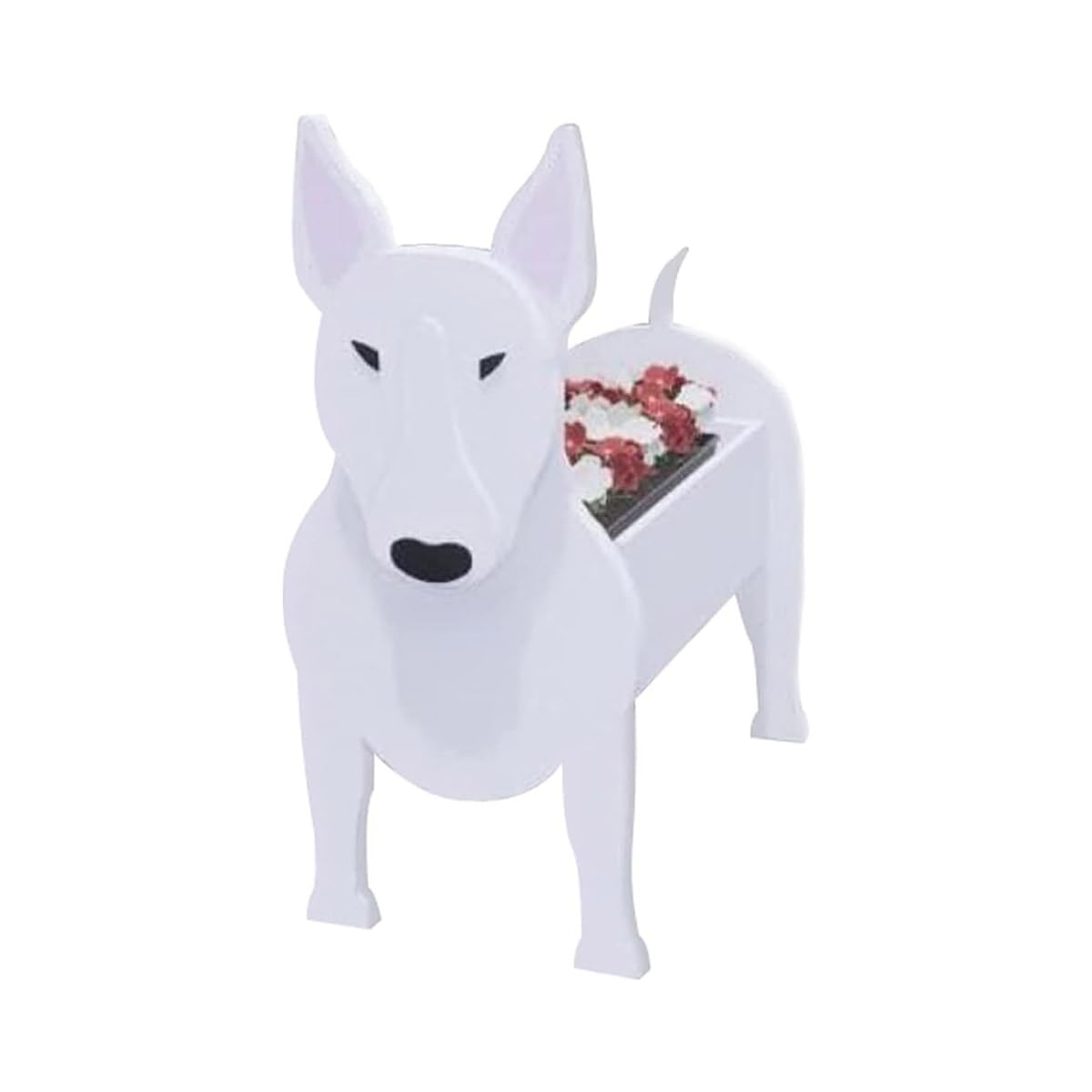 Cute Dog Planter Pot, Detachable PVC Animal Flower Pots for Succulents