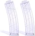 Produktbild Clip Magazin für Nerf, 22-Dart Soft Bullets Clip Magazin, Schnell Nachladen Clip Schaumstoffspielzeug für N-Strike Series Blaster (Transparent-2PCS)